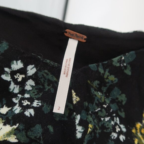 Free People Tropical Night Combo Shorts Size 2 New with tags - Picture 3 of 11